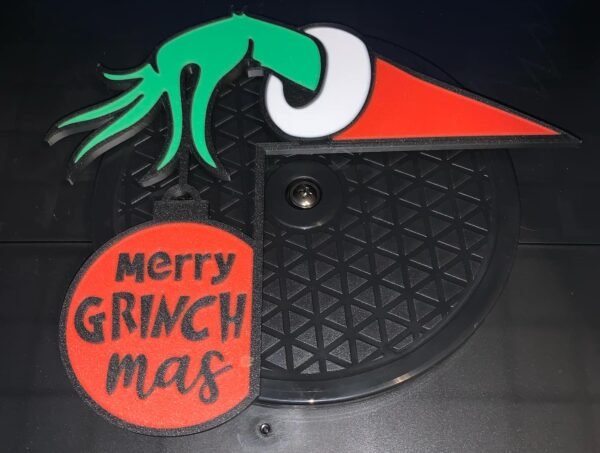 Add a Touch of Festive Mischief with Our Grinch-Themed Door Hanger